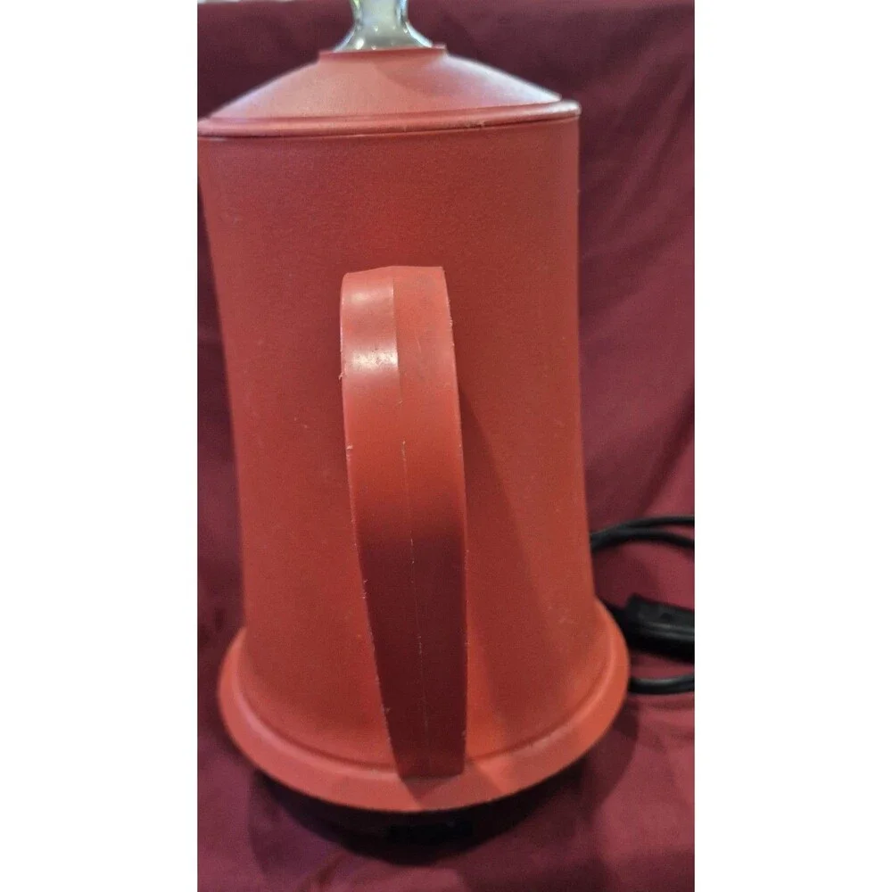 VTG Penncrest 2560 Coffee Percolator 1972 Orange Plastic 9 Cup JCPenney Retro